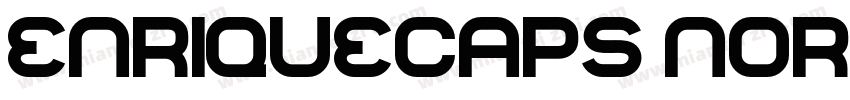 EnriqueCaps Normal字体转换
